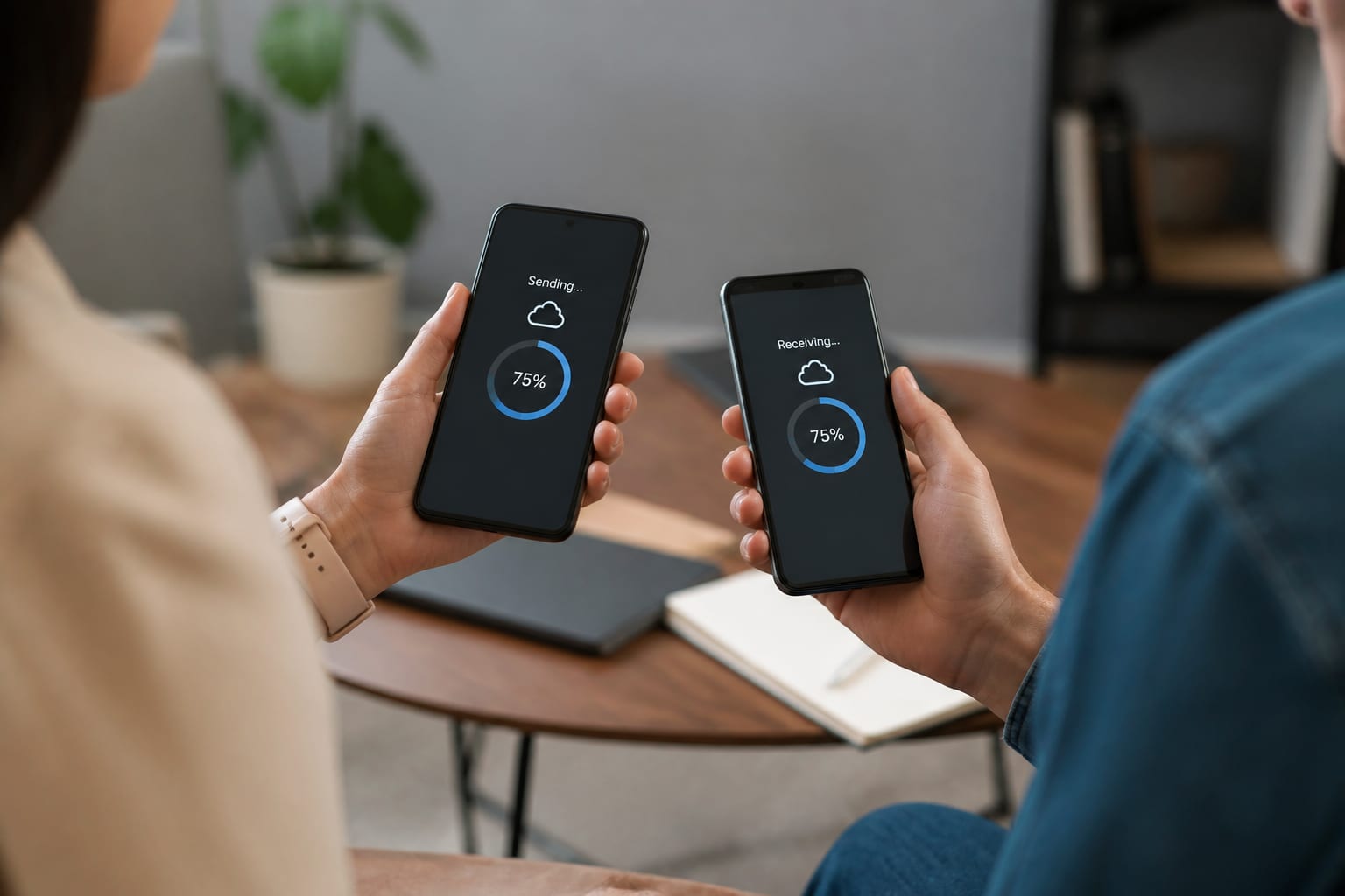 Cum transferi datele pe alt telefon fără costuri și cu minimum 500 MB spațiu liber