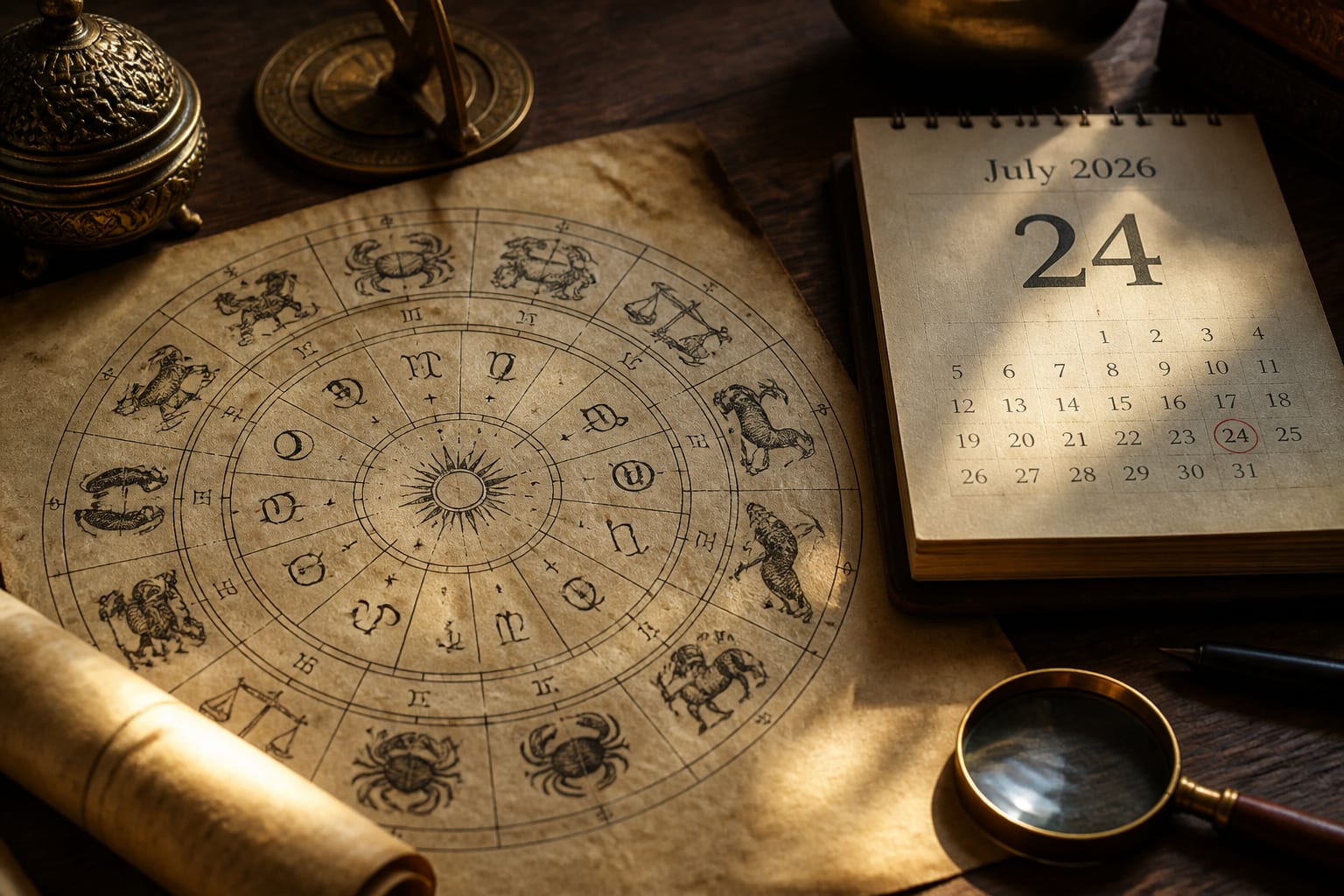 Horoscopul din 24 iulie 2026 aduce accent pe ordine, bani și discuții clare
