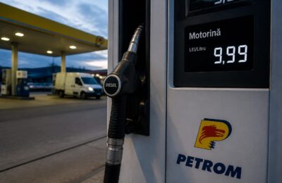 Motorina se ieftinește cu 17 bani pe litru în prima jumătate a lunii septembrie