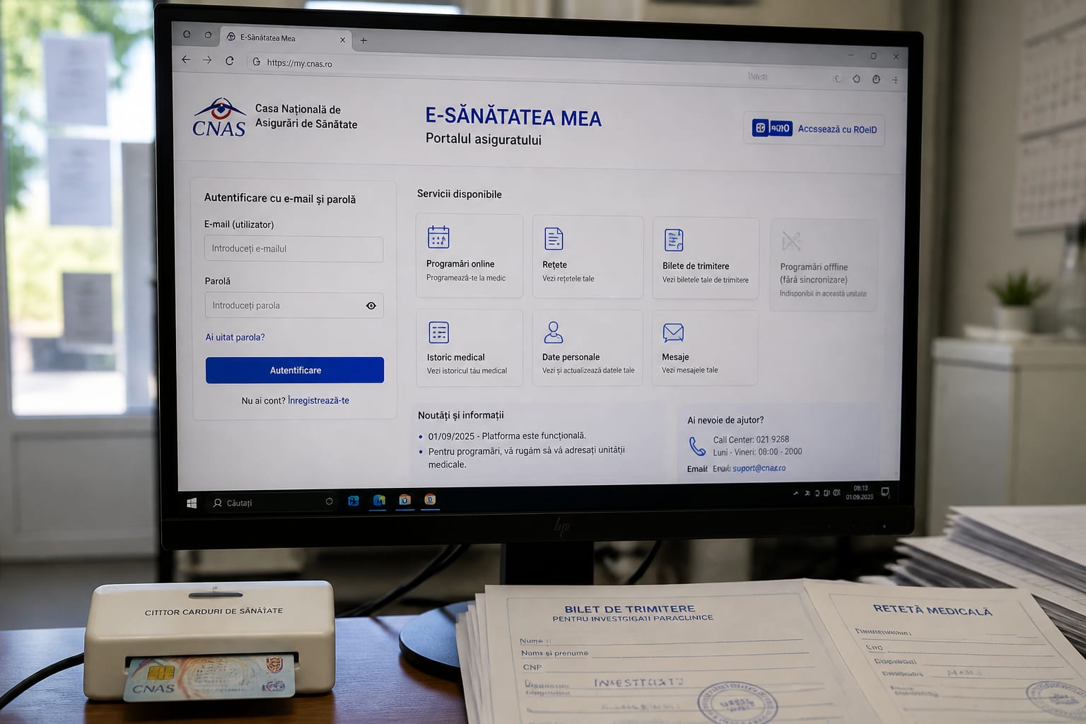 Platforma E-Sănătatea Mea se lansează la 1 septembrie: ce documente medicale puteți accesa și unde nu veți putea face programări online