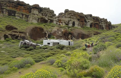Canare – 1 Mort, 14 Răniți – Autocar cu Turiști Britanici căzut în Râpă