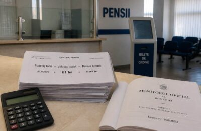 Formula de calcul a pensiei în 2026: punctul de referință este neschimbat, la 81 de lei