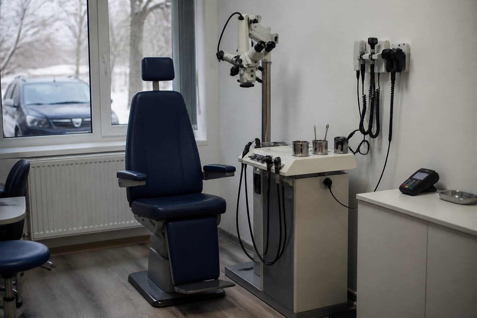 Echipamente în interiorul unei clinici private
