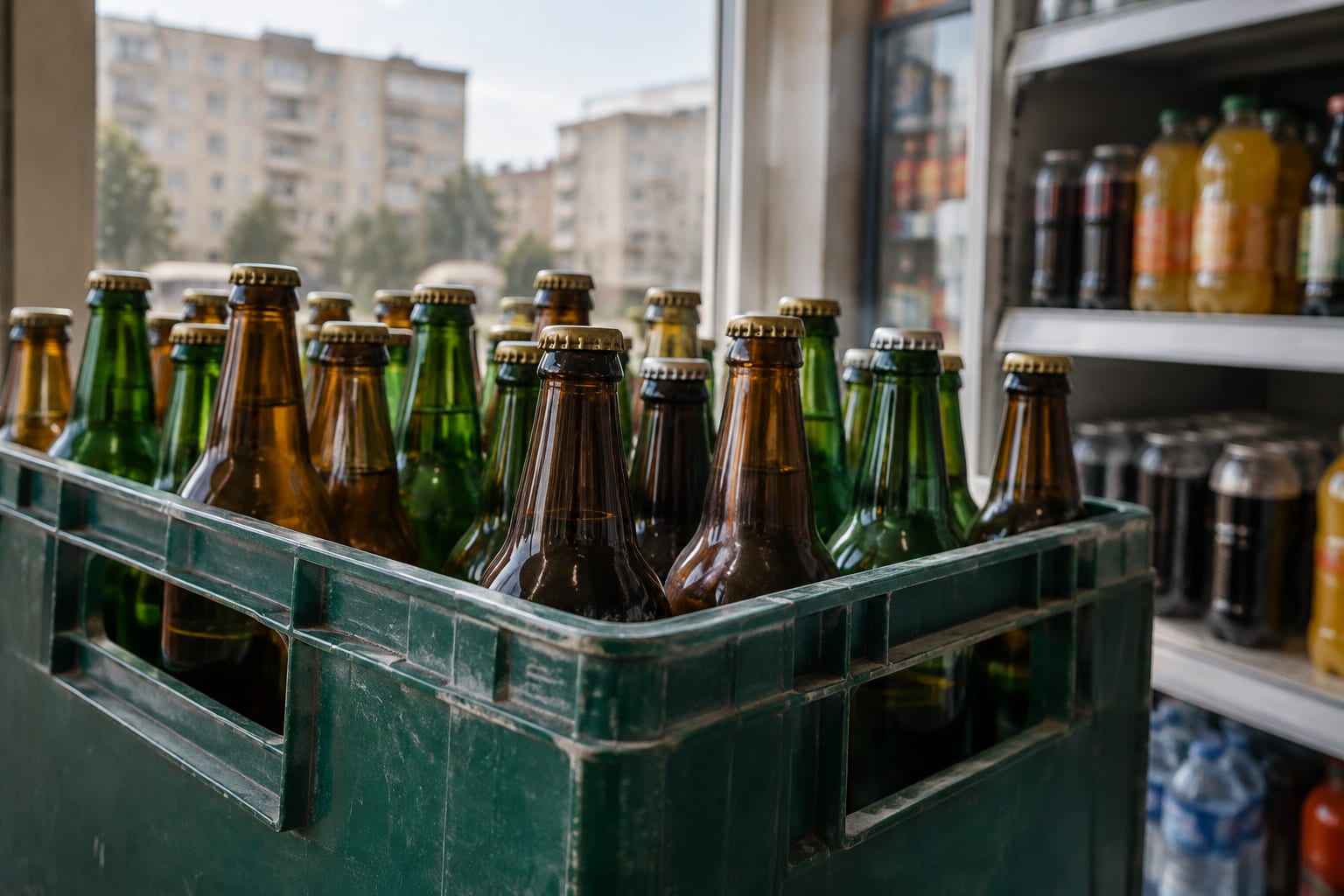 Lăzi cu ambalaje reutilizabile